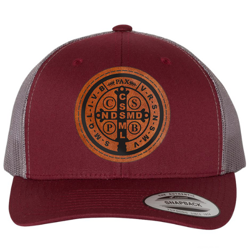 Trucker Hat - Maroon Grey - Sao Bento Mod.01