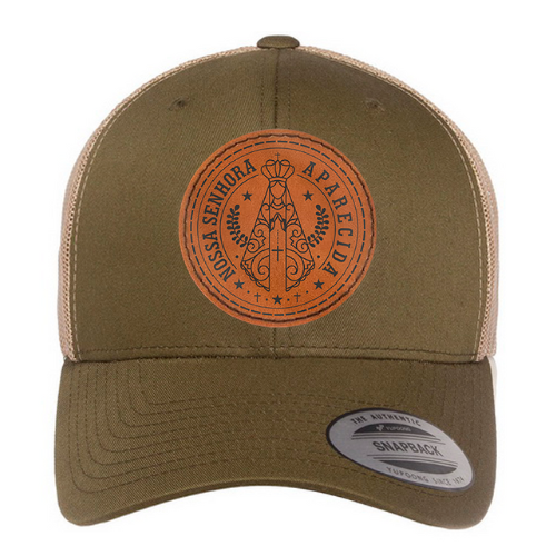 Trucker Hat - Moss Cacki - Nossa Senhora Mod.01