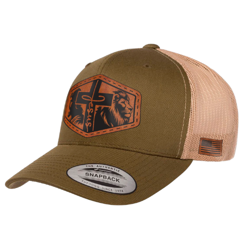 Trucker Hat - Moss Cacki - Jesus Mod.01