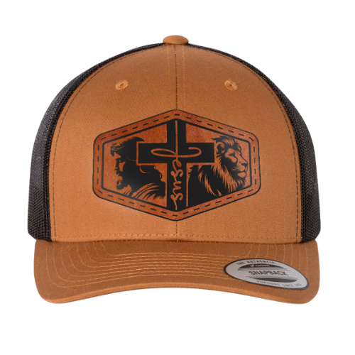 Trucker Hat - Caramel / Black - Jesus Mod.01