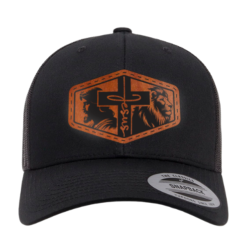 Trucker Hat - Black - Jesus Mod.01