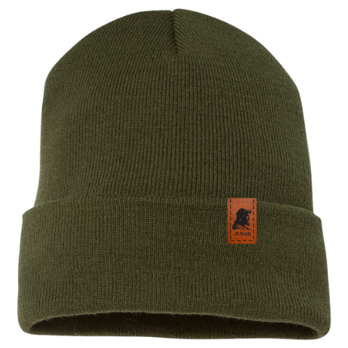 Beanie - Olive - Jesus