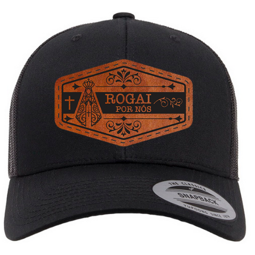 Trucker Hat - Black - Nossa Senhora Mod.02