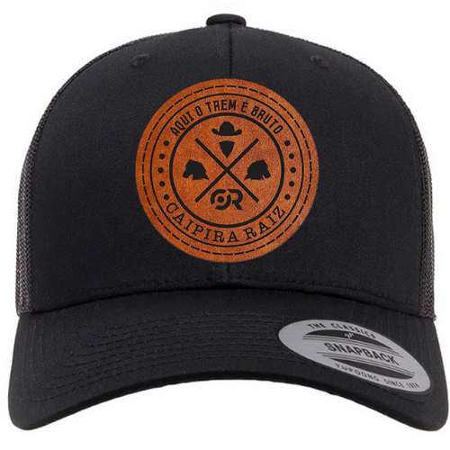 Trucker Hat - Black - Caipira Raiz