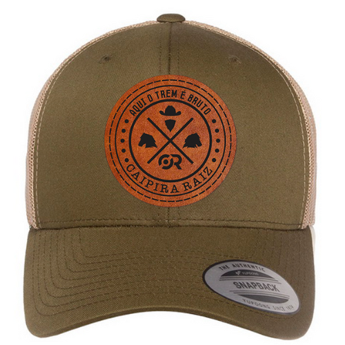 Trucker Hat - Moss Cacki - Caipira Raiz