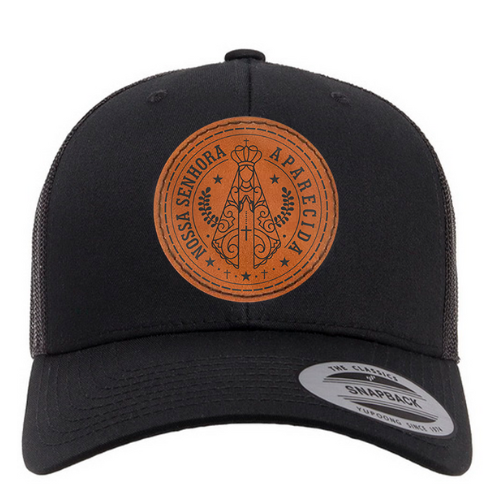 Trucker Hat - Black - Nossa Senhora Mod.01